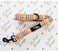 LIONHEART HOUNDSTOOTH DOG LEAD - REVERSIBLE