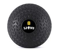 Lions 8kg/10kg/12kg Medicine Slam Rubber Balls Bootcamp MMA Fitness Strength Training No Bounce Ball (8kg)