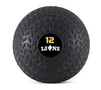 Lions 8kg/10kg/12kg Medicine Slam Rubber Balls Bootcamp MMA Fitness Strength Training No Bounce Ball (12kg)