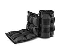 Lions Ankle Weights Set - Neoprene Leg Weights with adjustable Straps for Men Women, Aerobics Exercise Running Walking, Gymnastics Workout Fitness Wrist Weight (Black, 2KG X2 = 4KG)