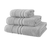 Lions Bamboo Towels - Premium Bath Sheets Set of 2 (90x140cm) - 60% Bamboo 40% Cotton, Extra Large Towels Bath Sheet, Highly Absorbent Quick Drying Soft Bathroom Towel, Silver