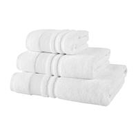 Lions Bamboo Towels - Premium Bath Towels Set of 2 (70x120cm) - 60% Bamboo 40% Cotton Extra Large Bath Towels, Highly Absorbent Quick Drying Soft Feel Daily Use Bathroom Towels, White