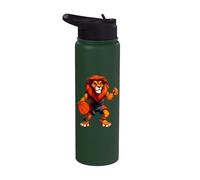 Lions Basketball Leo Stainless Steel Insulated Water Bottle