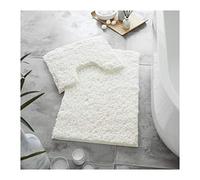 Lions Bath Mat Set - Ultra Soft Fluffy Bathroom Mat Sets 2 Piece, Absorbent Bathroom Rugs, Non Slip Microfiber Bathmat, Machine Washable, Shaggy Rug, 50x80cm, 100% Polyester