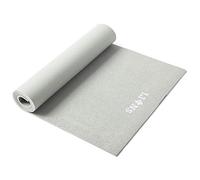 Lions Classic Pro Yoga Mat PVC Eco Friendly Non Slip Fitness Exercise Mat with Carrying Strap-Workout Mat for Yoga, Pilates and Gymnastics (Grey, 6mm)