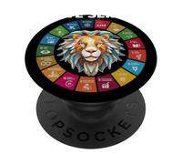 Lions Club members we serve outfit for service work PopSockets Adhesive PopGrip
