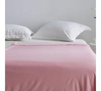Lions Cooling Blanket for Hot Sleepers - Extra Large Soft Reversible Cool Fleece Throw for Couch Bed Chair Sofa, Lightweight Breathable Summer Camping Blankets, Pink, 150x200cm