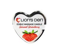 Lion's Den Strawberry Scented Massage Candle