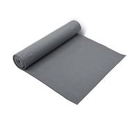 Lions Exercise Yoga Mats, Non Slip 6mm Extra-Thick Home Gym Pilates, Indoor Outdoor Workout Mat with Free Carry Strap, 183 x 61 x 0.6cm, Grey