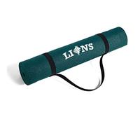 Lions Exercise Yoga Mats, Non Slip 6mm Extra-Thick Home Gym Pilates, Indoor Outdoor Workout Mat with Free Carry Strap, 183 x 61 x 0.6cm, Dark Green