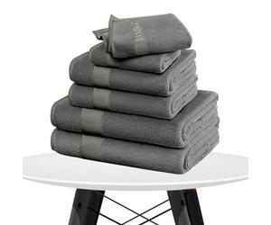 Lions Extra Large Bath Sheets Pack of 2 - Premium Bath Sheet (80 x 140 cm), 60% Bamboo 40% Cotton Towels Bath Sheet, Super Soft Quick Dry Water Absorbent, Hotel Quality