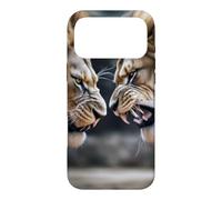 Lions Facing Off African Lion Lovers Art Big Cat Art Lover Case for iPhone 17 Pro Max