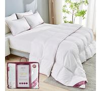 Lions Feels Like Down Double Duvet 13.5 Tog - Thick Warm Cozy Winter Quilt For Cold Weather, Ultra Soft Touch Duvets, Non-Allergenic Machine Washable, 200x200cm