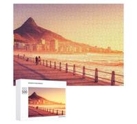 Lions Head Colourful Wooden Jigsaw Puzzle for Adults, 500 PCS
