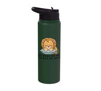 Lions Make Me Happy You Not So Much Funny Lion Stainless Steel Insulated Water Bottle
