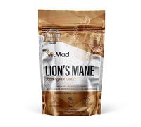 Lions Mane 2000mg per Tablet with Black Pepper for Maximum Absorption - Vegan Tablets - for Mental Performance & Focus (90)