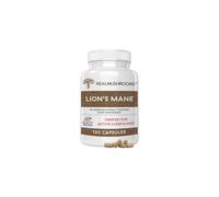 Lions Mane Brain and Focus Supplements Mushroom Powder Extract Capsules Non GMO and Gluten Free Supplement for Better Cognitive Health 120ct