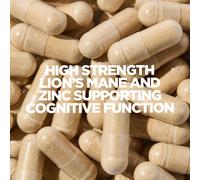 Lion's Mane Capsules - 60 Capsules, 30servings - Unflavoured