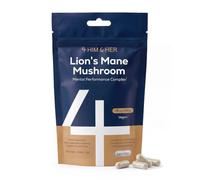Lion's Mane Capsules, Mental Performance Complex with B5, 4 HIM & HER