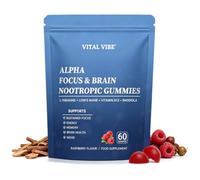 Lion's Mane Mushroom, Nootropic Brain Supplement, Nootropic for Focus, Concentration, Brain Fog, Memory & Cognitive Function, Essentials Lion's Mane Gummies, Mushroom Supplement for Calm & Stress