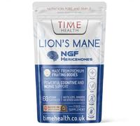 Lions Mane NGF - High Strength - Vegan - No Fillers, Binders or Flow Agents - Pullulan Capsules (60 Capsule Pouch)