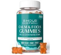 Lions Mane Supplement & Mushroom Gummies - High Strength 4300mg with Ashwagandha KSM-66, Zinc, B6 & B12 - 60 Vegan Sugar-Free Gummies for Calm, Focus, Mental Performance & Nervous System Support