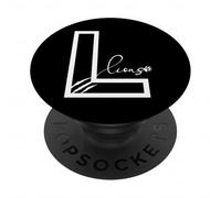 Lions Mascot School Sports Fan Team Spirit Back to School PopSockets Adhesive PopGrip
