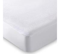Lions Mattress Protector Single Bed - Extra Deep 30 cm Fitted Bed Cover, Ultra Soft Anti Allergy Premium Terry Cotton, Breathable, All Around Button Closure, White