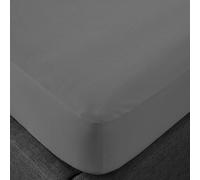 Lions Mattress Protector Single Bed - Extra Deep 30 cm Fitted Bed Cover, Ultra Soft Anti Allergy Premium Terry Cotton, Breathable, All Around Button Closure, Charcoal