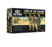 Warlord Games Italian Paracadutisti Starter Army - 28mm Scale Plastic Miniatures for Bolt Action Highly Detailed World War 2 Miniatures