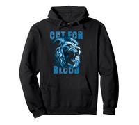 Lions Out For Blood Pullover Hoodie