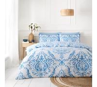 Lions Reversible Bedding Sets - Double Bed Duvet Cover with Matching Pillowcase, 3 Pcs Premium Soft Printed Poly Cotton Quilt Covers, Bed Linen, 200x200cm