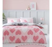Lions Reversible Bedding Sets - Double Bed Duvet Cover with Matching Pillowcase, 3 Pcs Premium Soft Printed Poly Cotton Quilt Covers, Bed Linen, 200x200cm