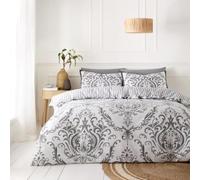 Lions Reversible Bedding Sets - King Size Duvet Covers with Matching Pillowcase, 3 Pcs Premium Soft Printed Poly Cotton Quilt Cover, Bed Linen, 230x220cm