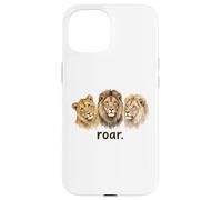 Lions Roar Funny Lion Lover Funny Roar Case for iPhone 15