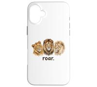 Lions Roar Funny Lion Lover Funny Roar Case for iPhone 16 Plus