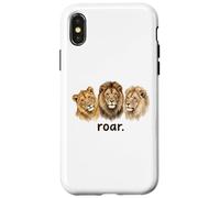 Lions Roar Funny Lion Lover Funny Roar Case for iPhone X/XS