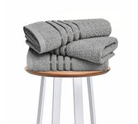 Lions Silver Towels - Premium Bath Sheets 3 Pack 90x150cm - 100% Egyptian Cotton, Ultra Soft Highly Water Absorbent, Extra Large Thick Fluffy Bath Towel for Home Bathroom Kitchen