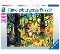 Lions Tigers & Bears Oh My Ravensburger 1000 Pc Jigsaw Puzzle Dean MacAdam NEW