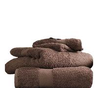 Lions Towels - Premium Bath Sheets Pack of 2, 100% Egyptian Cotton Towel Set, 700 GSM, Ultra Soft and Highly Absorbent Extra Large Towels Bath Sheets 90 x 140 cm, Hotel Bathroom Towel, Camel