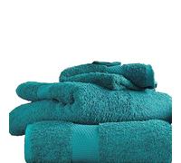 Lions Towels - Premium Bath Sheets Pack of 2, 100% Egyptian Cotton Towel Set, 700 GSM, Ultra Soft and Highly Absorbent Extra Large Towels Bath Sheets 90 x 140 cm, Hotel Bathroom Towel, Teal