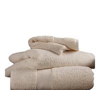 Lions Towels - Premium Bath Sheets Pack of 2, 100% Egyptian Cotton Towel Set, 700 GSM, Ultra Soft and Highly Absorbent Extra Large Towels Bath Sheets 90 x 140 cm, Hotel Bathroom Towel, Mocha