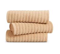 Lions Towels - Premium Hand Towels 3 Pack - 50x90cm - 100% Egyptian Cotton, Ultra Soft and Highly Absorbent, Hotel Quality Large Hand Towel for Bathroom, Natural