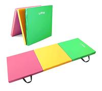 Lions Tri Folding Exercise Yoga Mat Fitness Pilates Physio Crash Water Proof Gym Workout Camping Non Slip