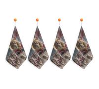 Lions Under The British Flag Soft Hand Towels 4PCS