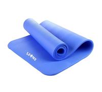 Lions Yoga Mat 10mm Thick - Premium NBR Foam Anti Slip Exercise Mat with Carry Strap, Eco Friendly workout Yoga matt for Men Women, Home Gym Exercise, 180x60cm (Blue)