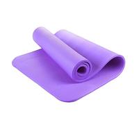 Lions Yoga Mat 10mm Thick - Premium NBR Foam Anti Slip Exercise Mat with Carry Strap, Eco Friendly workout Yoga matt for Men Women, Home Gym Exercise, 180x60cm (Purple)