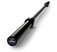 LIONSCOOL Olympic Barbell，Straight Bar and EZ Curl Bar, 2 Inch Barbell Bar for Strength Training, Weightlifting and Powerlifting (6FT Barbell)