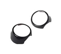 Lionshack Fit for MINI Fit for Cooper F55 F56 One 3 Doors 2014-2021 2PCS ABS Car Side Door Handle Bowl Protector Support Handle Car Door Latch Handle(Carbon Fiber)