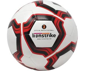 Lionstrike Match Football - IMS-Standard, Official Weight and Size match ball, designed with a softer, more responsive touch for greater control and more power (size 5)